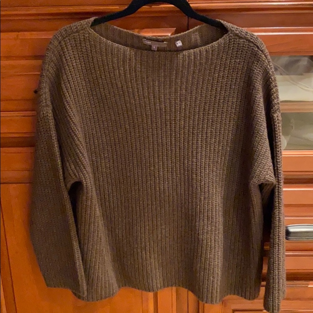 Vince knit sweater in brown